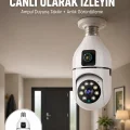 BUĞZ 1080P WiFi Ampul Güvenlik Kamerası – Gece Görüş & Uzaktan Erişim Yeni Nesil