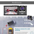  1080p Wifi Full Hd Araç Içi Kamera Arka Ön Iç Kayıt 3 Kamera Gece Görüşlü Gsensör Geniş Açı