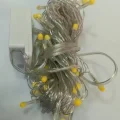 BUĞZ 10m 100 Led Damla Uçlu Led Işık Gün Işığı Şeffaf Kablo