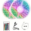 BUĞZ 10M Şerit Led İç Mekan Renkli Rgb Şerit Led Kumandalı