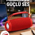 BUĞZ 10W Güçlü Stereo Ses Sunan IPX6 Bluetooth Hoparlör Yeni Nesil