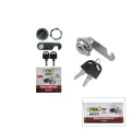 BUĞZ 12 Adet Oval - Mandallı Dolap - Çekmece Kilit 20mm Bx40
