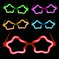 BUĞZ 12 Adet Yıldız Glow Gözlük – Glow Partisi Ve Etkinlik İçin