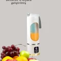 BUĞZ 12 Bıçaklı Şarjlı Meyve Sıkacağı – Tip-C Taşınabilir Blender 450 ml