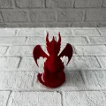 BUĞZ 12 cm Kırmızı Ejderha Figürü Koleksiyonluk Dekoratif Biblo