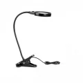 BUĞZ 12 Led Clipslı Işıklı Büyüteç,işıklı Masa Lambası Çalışma Lambası - BUĞZ