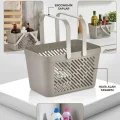 BUĞZ 12li Gri Çok Amaçlı Kulplu Sepet Mutfak Banyo Organizer Ekonomik Set