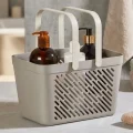 BUĞZ 12li Gri Çok Amaçlı Kulplu Sepet Mutfak Banyo Organizer Ekonomik Set