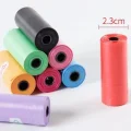 BUĞZ 12 Li Köpek Dışkı Poşet Düz Renkli Set Bx40
