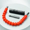 BUĞZ 12 Parça Esnek Bits Uç Seti 300 mm Esnek Şaftlı Tornavida Uç Seti