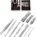  12 Parça Manikür Pedikür Seti Tırnak Bakımı Nasır Temizleme El Ayak Bakımı