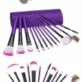  12 Parça Yumuşak Uçlu Makyaj Fırça Set-Göz ve Yüz Makyajı İçin Fırça Seti Profesyonel Makyaj Seti