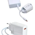  120 Watt Turbo Hızlı Şarj Aleti Seti Hızlı Şarj Adaptörü Beyaz