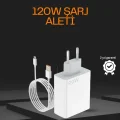 BUĞZ 120 Watt Type C Şarj Başlığı Poco X3 X4 X5 Pro Uyumlu