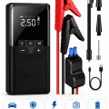 BUĞZ 12000 Mah Akıllı Akü Takviye Ve Dijital Hava Pompası Akım Korumalı