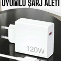  120W Şarj Aleti Type-C Uyumlu Turbo Şarj Aleti
