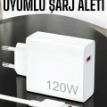 BUĞZ 120W Şarj Aleti Type-C Uyumlu Turbo Şarj Aleti - Lisinya