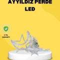 BUĞZ 126 LED’li Yıldız Ay Perde Işık Prizden Çalışan Dekoratif Aydınlatma
