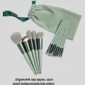 BUĞZ 13 Parça Makyaj Fırça Seti – Ergonomik, Dökülme Yapmayan, Taşınabilir
