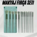  13 Parça Taşınabilir Kılıflı Profesyonel Makyaj Fırça Seti Pudra Allık Fondöten Fırçası