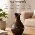 BUĞZ 130ml Aromaterapi Difüzörü Hava Nemlendirici 7 Renk LED Işıklı