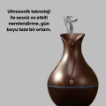 BUĞZ 130ml Aromaterapi Difüzörü Hava Nemlendirici 7 Renk LED Işıklı