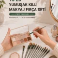BUĞZ 13’lü Yumuşak Kıllı Makyaj Fırça Seti Profesyonel  Hassas Ciltlere Uygun Yapısı