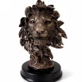 BUĞZ 13x9 cm Polyester Aslan Büstü