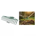 BUĞZ 14 Dişli Metal Bahçe Tırmığı - 37 cm Genişlik - Dayanıklı Yapı