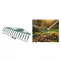 BUĞZ 14 Dişli Metal Bahçe Tırmığı - 37 cm Genişlik - Dayanıklı Yapı