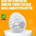 BUĞZ 14 Renkli Nebula Yıldız Projektör + Müzik + Gürültü Cihazı + Zamanlayıcılı