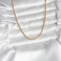BUĞZ 14K Gold Renk Kaplama Zincir Model CM Kadın Kolye - BUĞZ