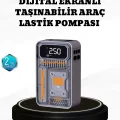 BUĞZ 150 PSI Kablosuz Şarjlı Hava Pompası – LED Ekranlı ve Otomatik Kapanma Özellikli