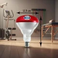 BUĞZ 150w Kızılötesi (infrared) Isıtıcılı Fizik Tedavi Lambası (Kırmızı Işık) E27 (Kalın Duy)