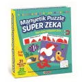 BUĞZ 1536 DıyToy Manyetik Puzzle - Super Zeka / 31 Parça Puzzle / 3-9 yaş