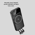 BUĞZ 15W Kablosuz Hızlı Şarjlı 10000 mAh Powerbank – Taşınabilir, LED Göstergeli