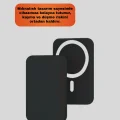 BUĞZ 15W Kablosuz Şarj Destekli MagSafe Araç Tutucu Havalandırma Klipsli - BUĞZ