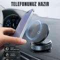 BUĞZ 16 Mıknatıslı Araç Telefon Tutucu Kaymaz ve Güvenli