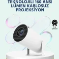  160 ANSI Lümen Parlaklığa Sahip Geniş Ekran Projeksiyon