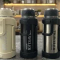 BUĞZ 1600 ml Bardaklı Çift Katmanlı Vakumlu Paslanmaz Çelik Termos
