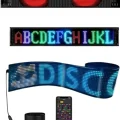 BUĞZ 16x96 LED Yazı Paneli 60 cm Esnek RGB Işıklı Programlanabilir Ekran