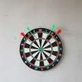 BUĞZ 17 İnç Profesyonel Dart Tahtası Dayanıklı Yapı ve 4 Metal Dart Oku