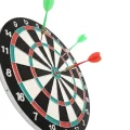 BUĞZ 17 İnç Profesyonel Dart Tahtası Dayanıklı Yapı ve 4 Metal Dart Oku