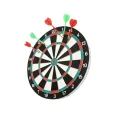 BUĞZ 17 İnç Profesyonel Dart Tahtası Dayanıklı Yapı ve 4 Metal Dart Oku