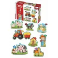  1734 Dıytoy, Baby Puzzle- İlk Çiftlik Puzzle
