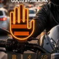 BUĞZ 176 LED’li Amber Trafik Uyumlu Sinyal Işığı – El Hareketiyle Kontrol