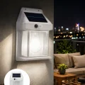 BUĞZ 1800 mAh Pilli Solar Duvar Aydınlatma Yeni Nesil