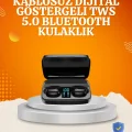 BUĞZ 1800 mAh Güçlü Şarj Kutusu ile Bluetooth Kulaklık Seti
