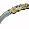 BUĞZ 2-6 Karambit Outdoor Çakı 19 Cm - Plastik Kamuflaj Saplı