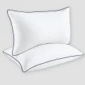  2 Adet 50x70cm Nano Jel Lüks Yastık | 1200gr Anti-alerjik Pamuklu Yastık Seti 2li
